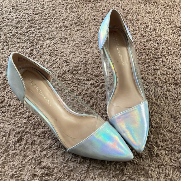 Silver reflective heels - Picture 4 of 6